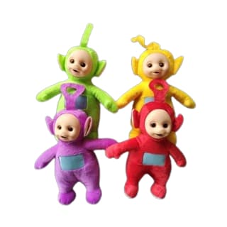 Boneco Teletubbies Da Estrela 30cm 4 Opções ou kit com cheiinho bem gostoso.