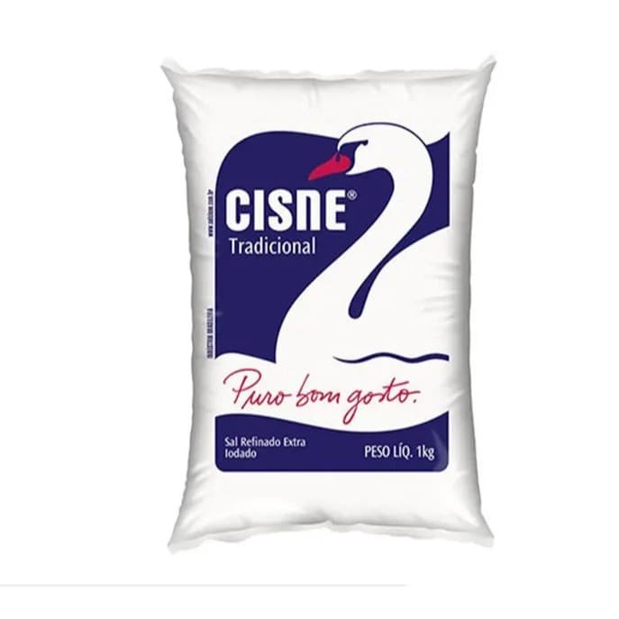 Sal Refinado Cisne Tradicional 1 kg