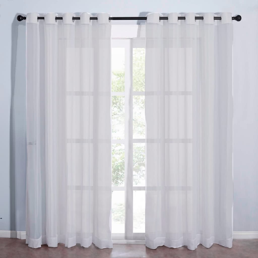 Cortina Decor de Voil 2,00 X 2,80 Metros Para Quarto/sala/Decoração