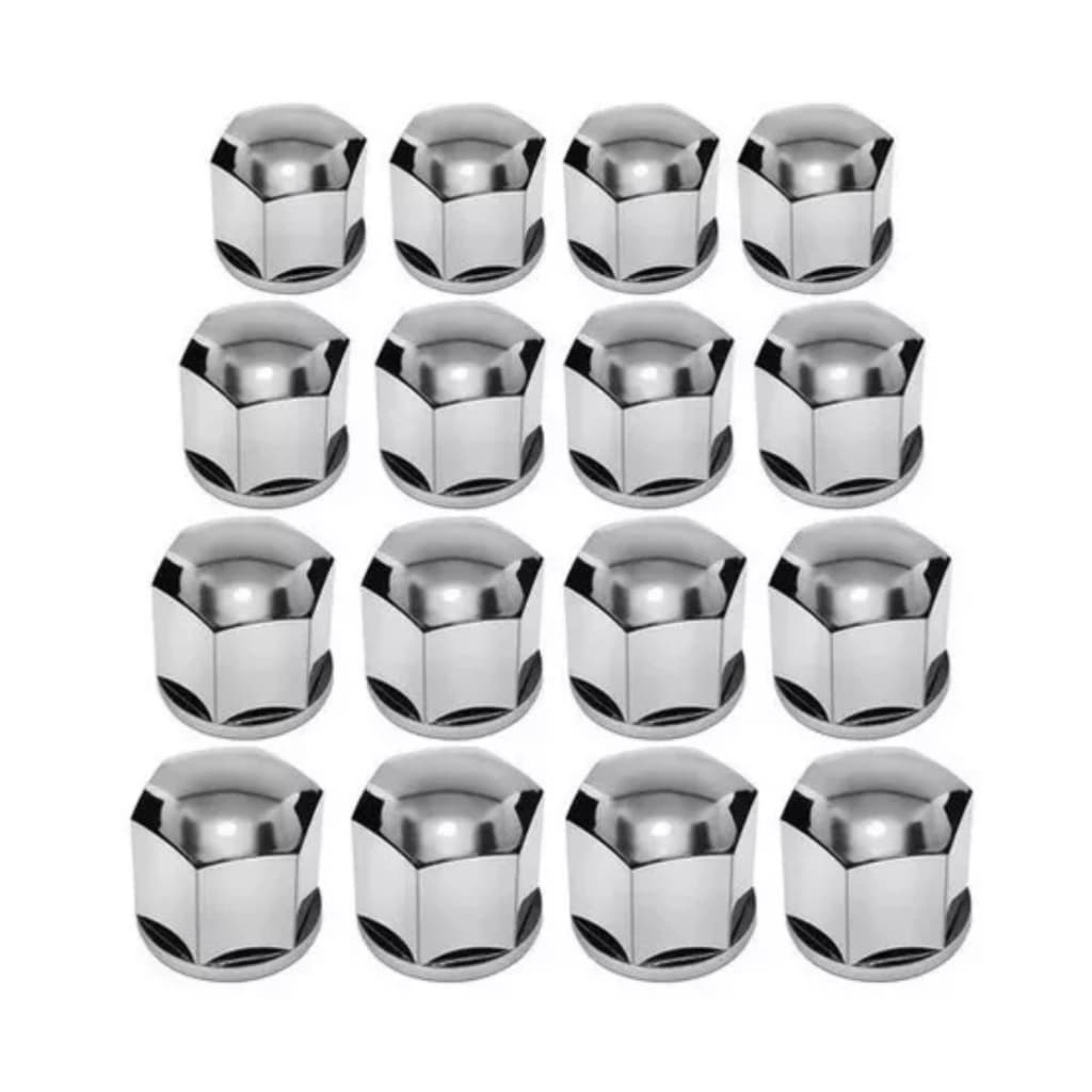 Kit Capa Parafuso Cromada Rodas Carros Volkswagen 4 ou 5  Furos 17/19 Milímetros Altíssima qualidade