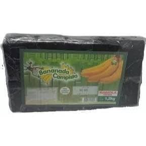 bananada  campista 1.2 kg lisa doce campista bananada lisa bananadas  doce de banana delicia tradição doce de festa