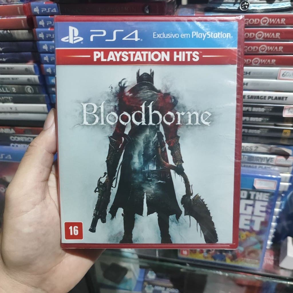 Jogo PS4 Bloodborne em Midia Fisica Novo Lacrado