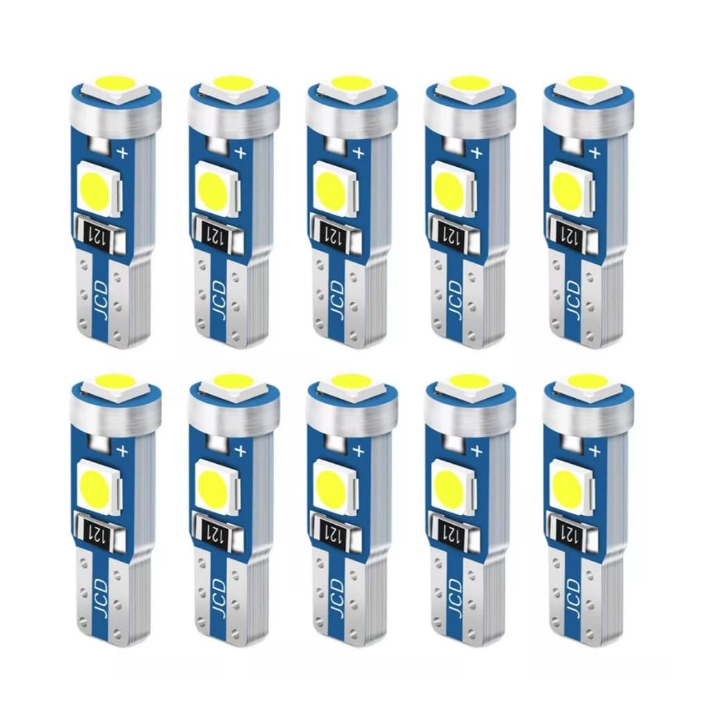 lampada led pinguinho esmagadinha t5 24v caminhão onibus 10x