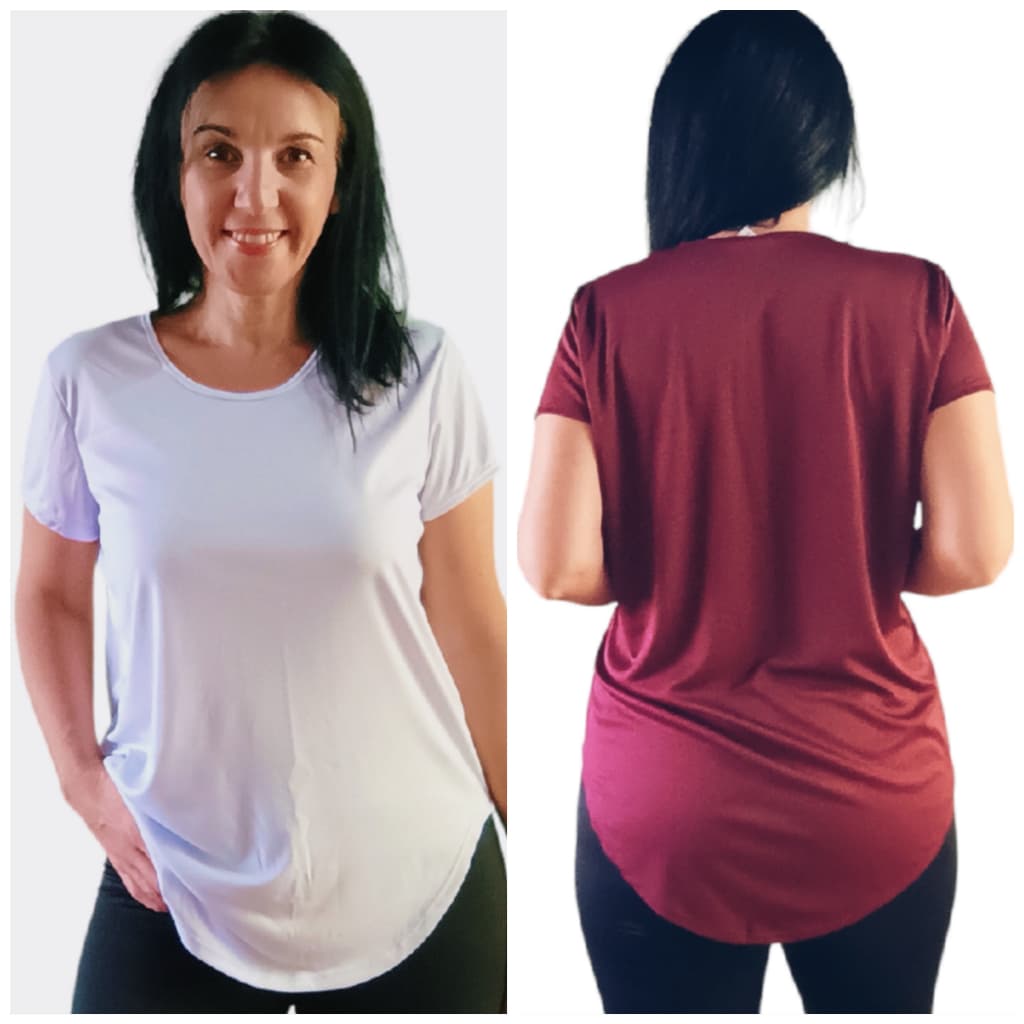 Blusa Feminina Tapa Bumbum Academia Fitness  Camiseta Longa Sobre Legging Sublimação