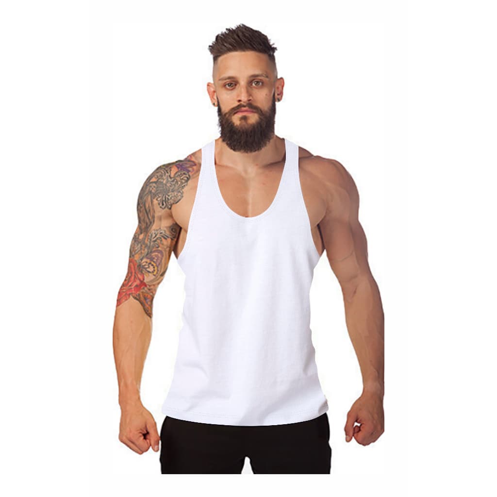 Camisa Regata Cavada Camiseta 100% Poliéster Para Sublimação