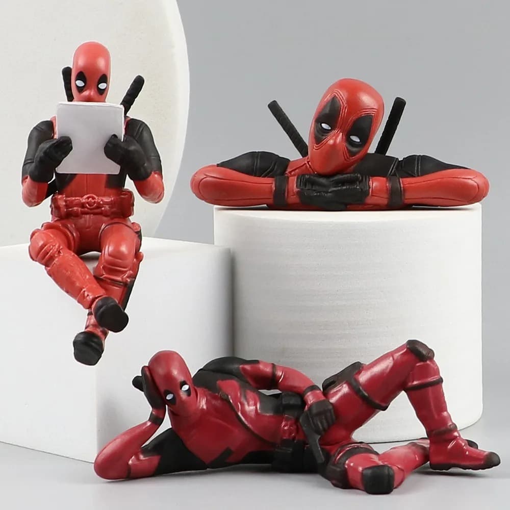Deadpool Action Figure 7cm de Altura Decorativo