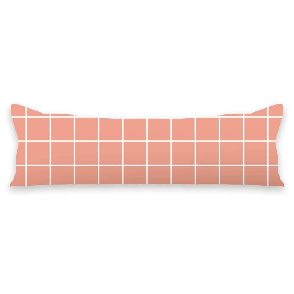 Fronha Capa Xuxão de Corpo Estampada Percal Flex 400 Fios Zíper 1,30x40