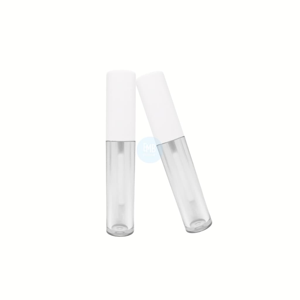 Batom Vazio Gloss Labial 6ml Frasco Transparente Uso Profissional Salão de Beleza 25 unidades.