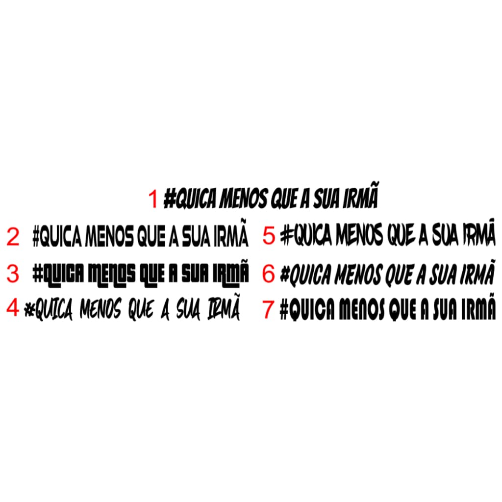 Adesivo Quica Menos Que Sua Irmã Carro Rebaixado Vidro
