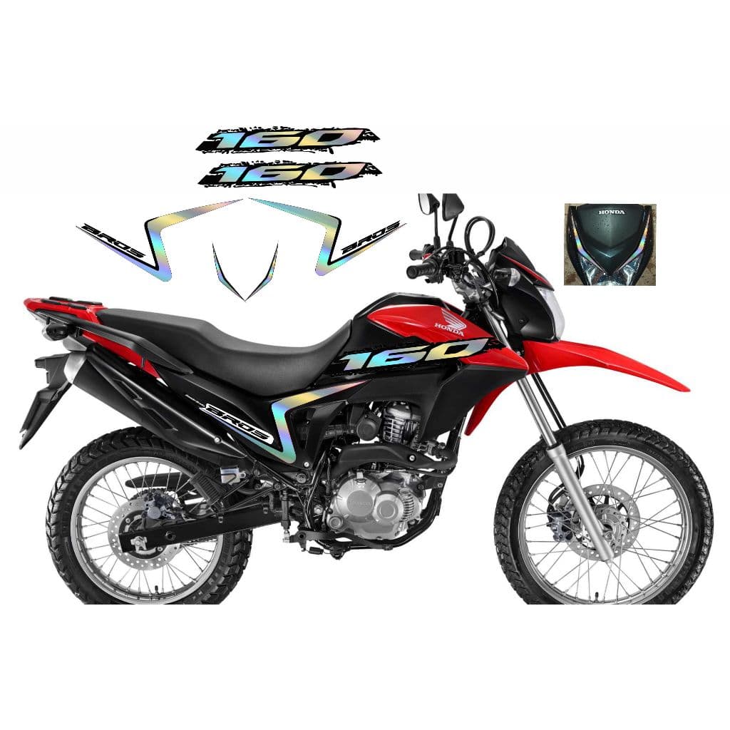 kit adesivo holografico bros 2020