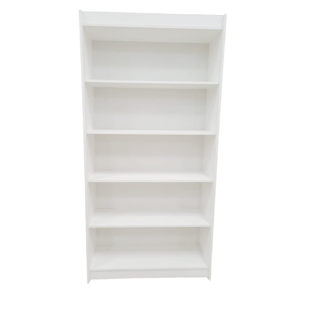 Prateleira Estante Organizador MONTE SUA LOJA Prateleira Para loja Para Sala Escritório Quarto - Branco tx MDF
