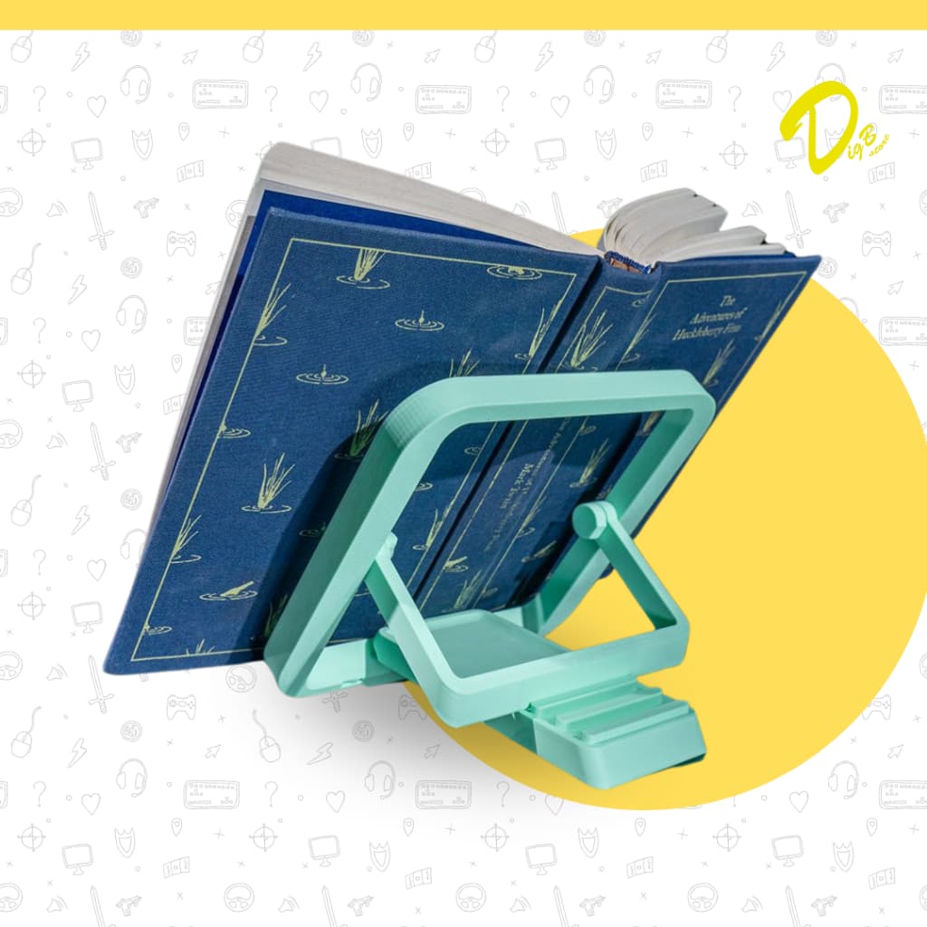 Suporte Apoio Ergonômico para leitura de apostilas livros cadernos Várias Cores
