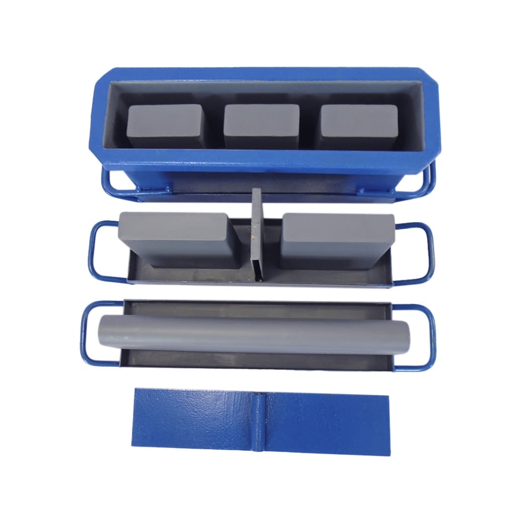 KIT FORMA BLOCO MEIO BLOCO E CANALETA 09X19X39 COM FUNDO 3F