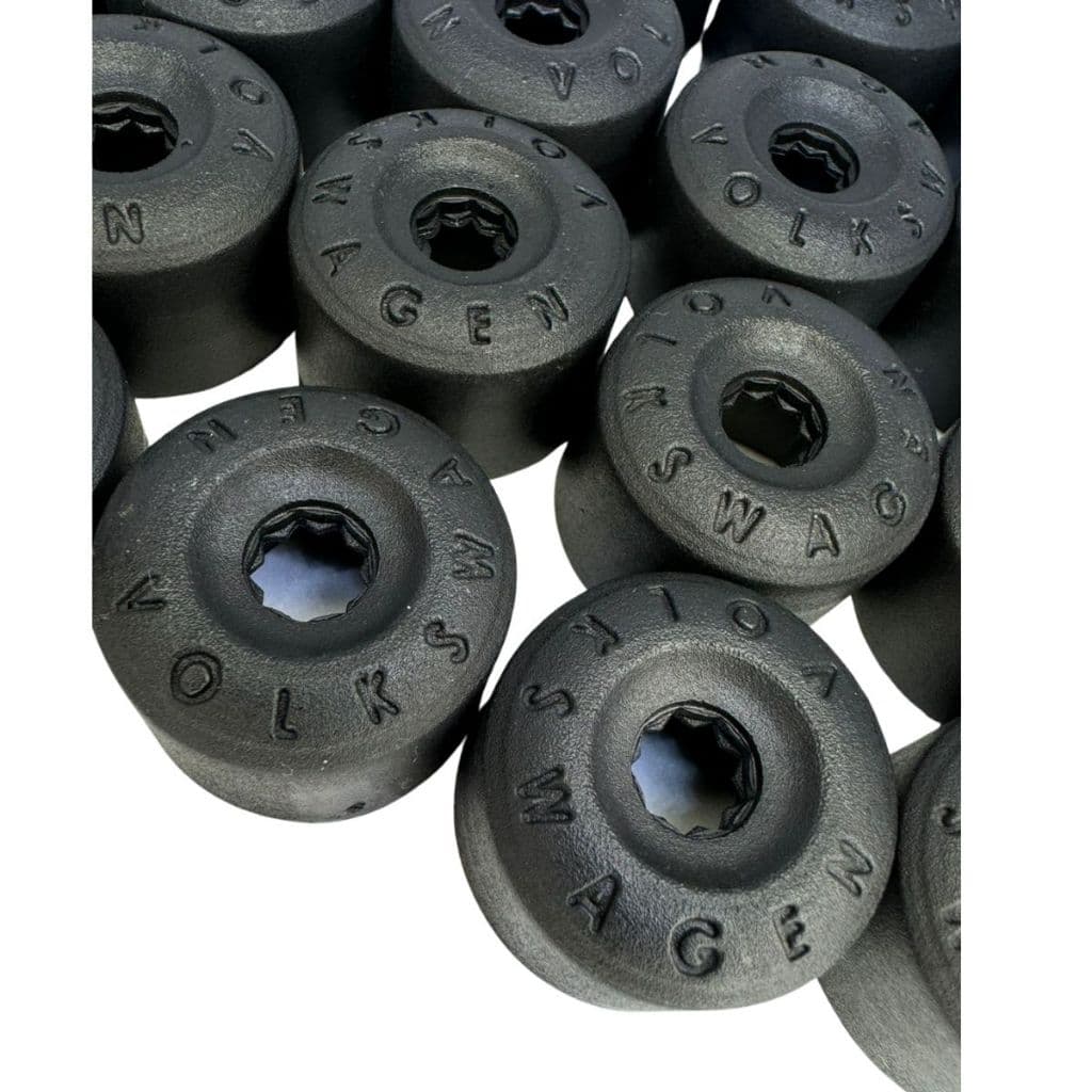 Kit 20 Capa de Parafuso 17"  da Roda Golf Gol Polo Fox Jetta Bora Virtus Tiguan Nivus