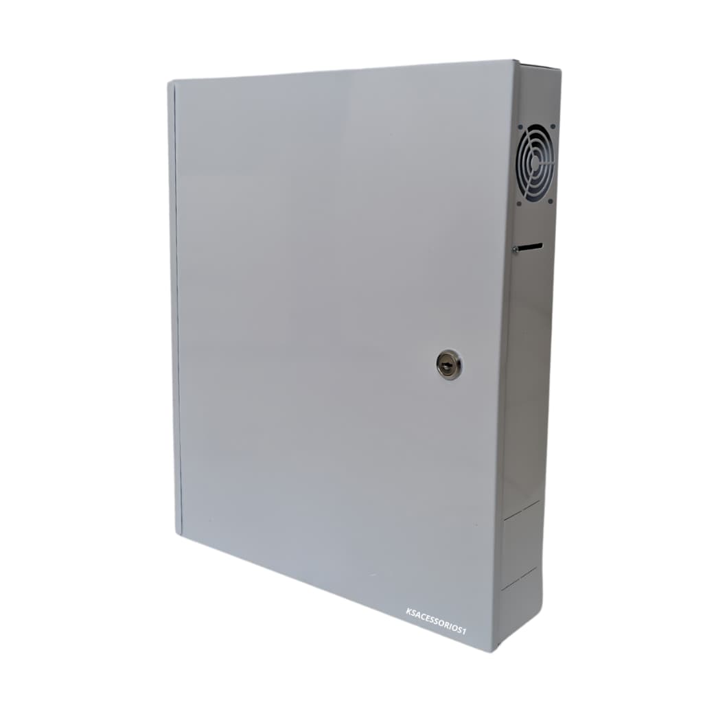 Rack Caixa Metálica Gabinete Vertical Caixa Organizadora P/ Dvr Intelbras Cftv