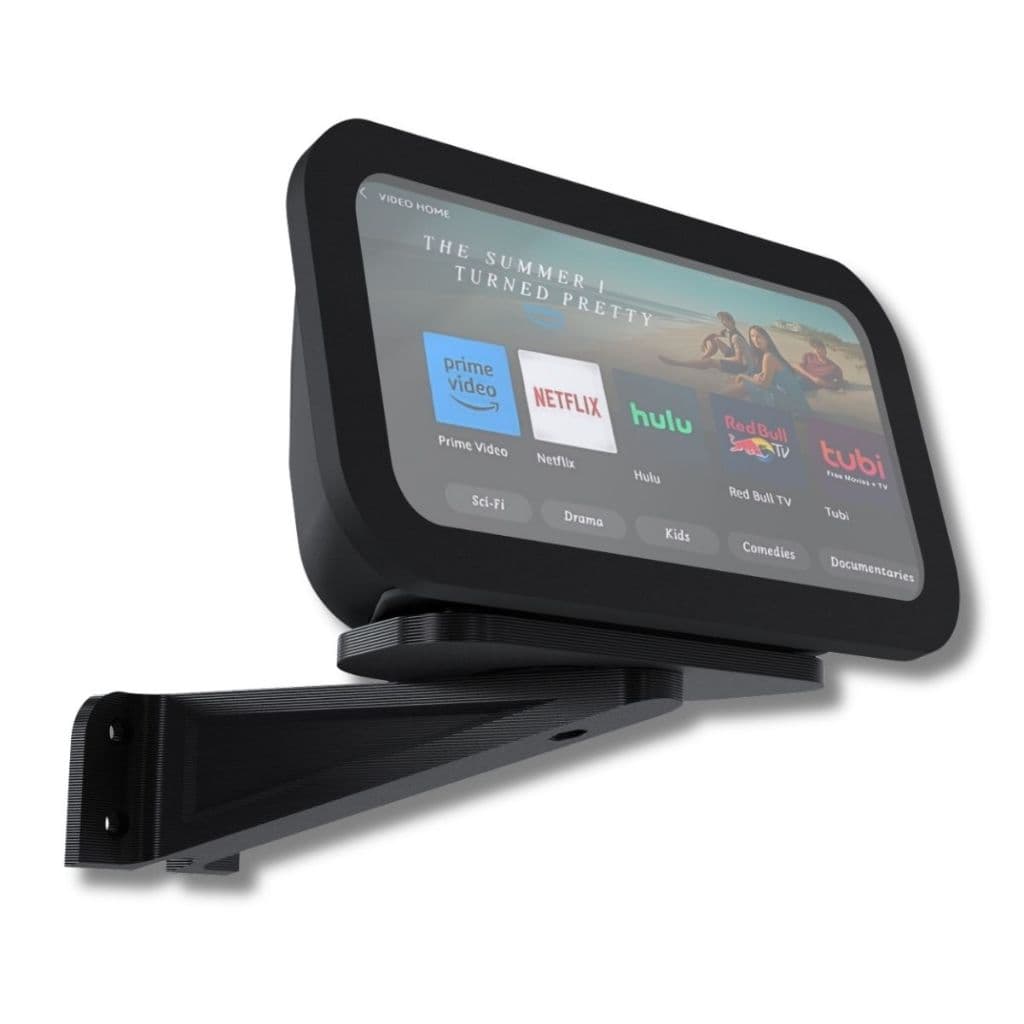 Suporte Angulável de Parede Compatível com Alexa Echo Show 8 Terceira 3ª Geração - ARTBOX3D