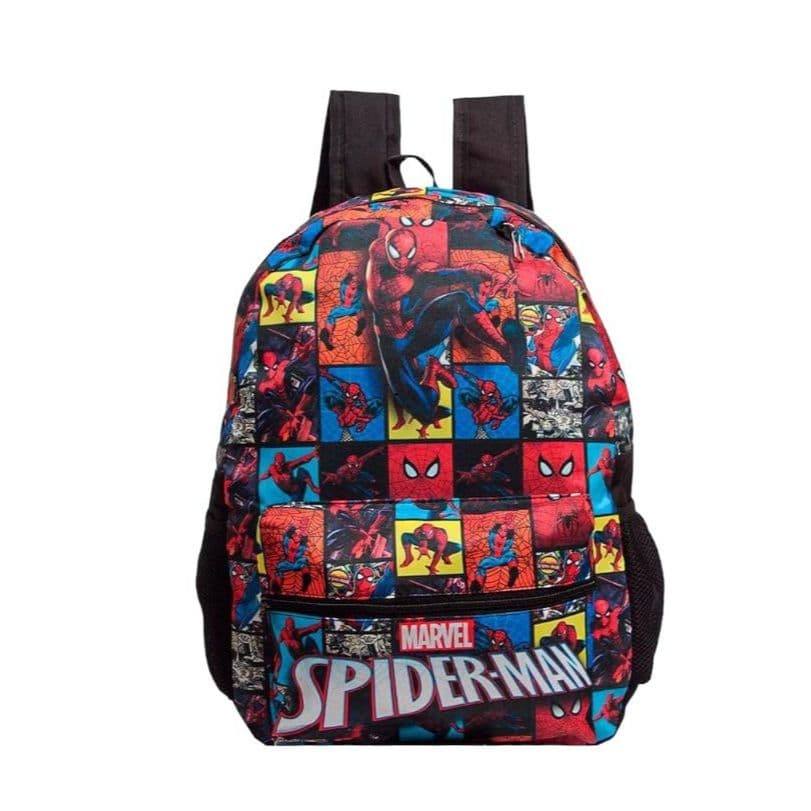 Mochila Homem Aranha costa juvenil infantil Tamanho G envio rápido