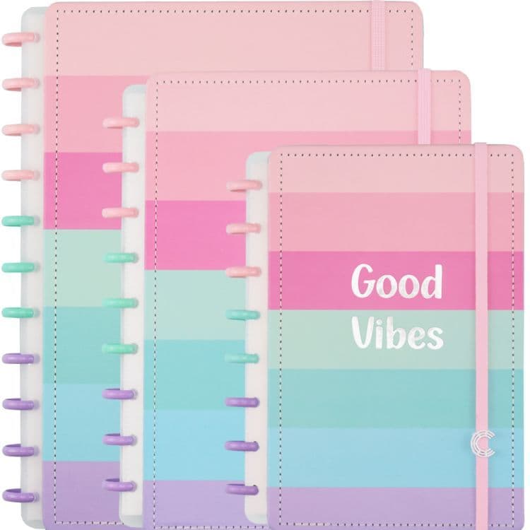 Caderno Good Vibes - By Indy CADERNO INTELIGENTE