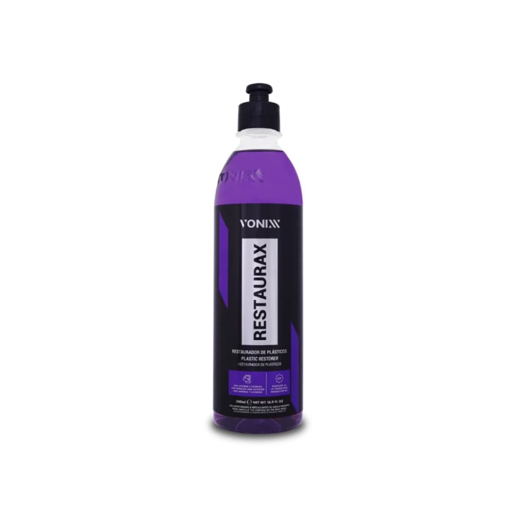 Restaurador De Plásticos Restaurax 0,5L Vonixx