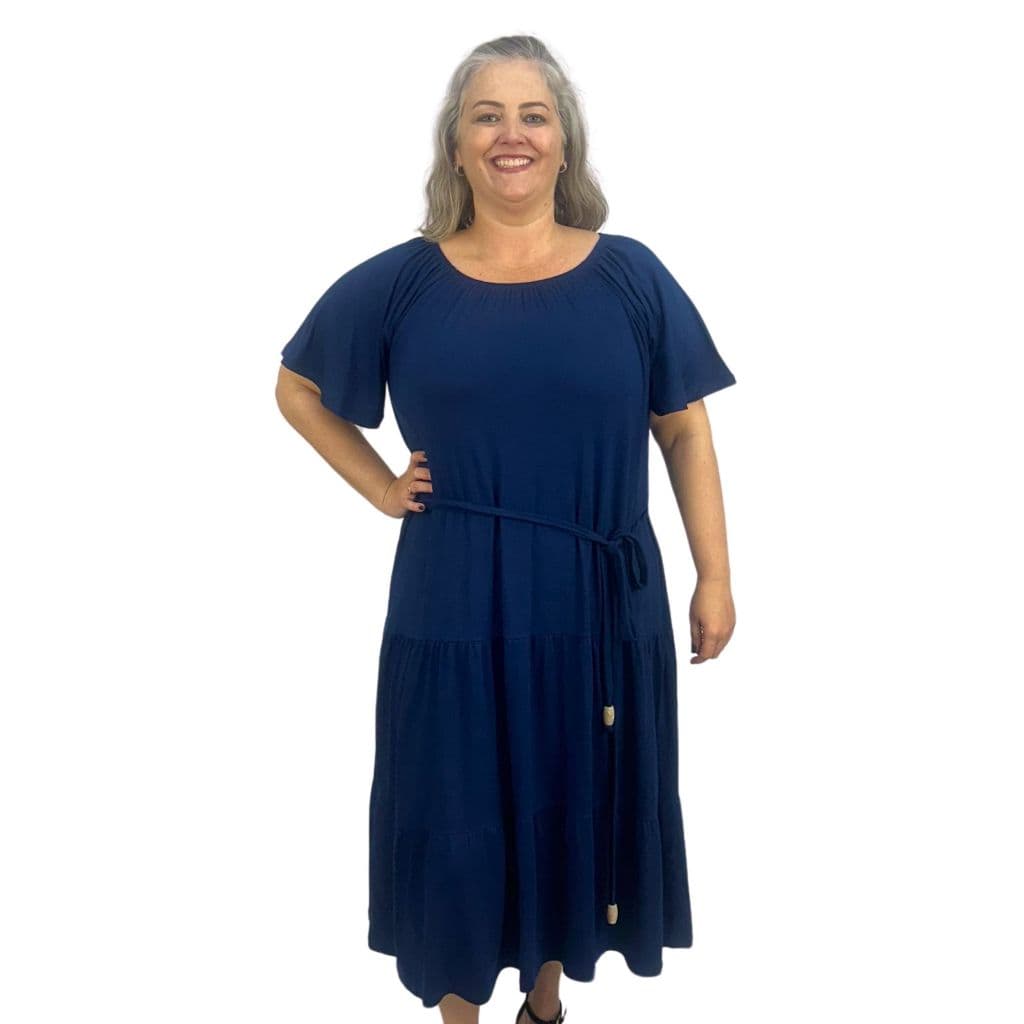 Vestido Longo Feminino Moda 3 Marias Plus Size