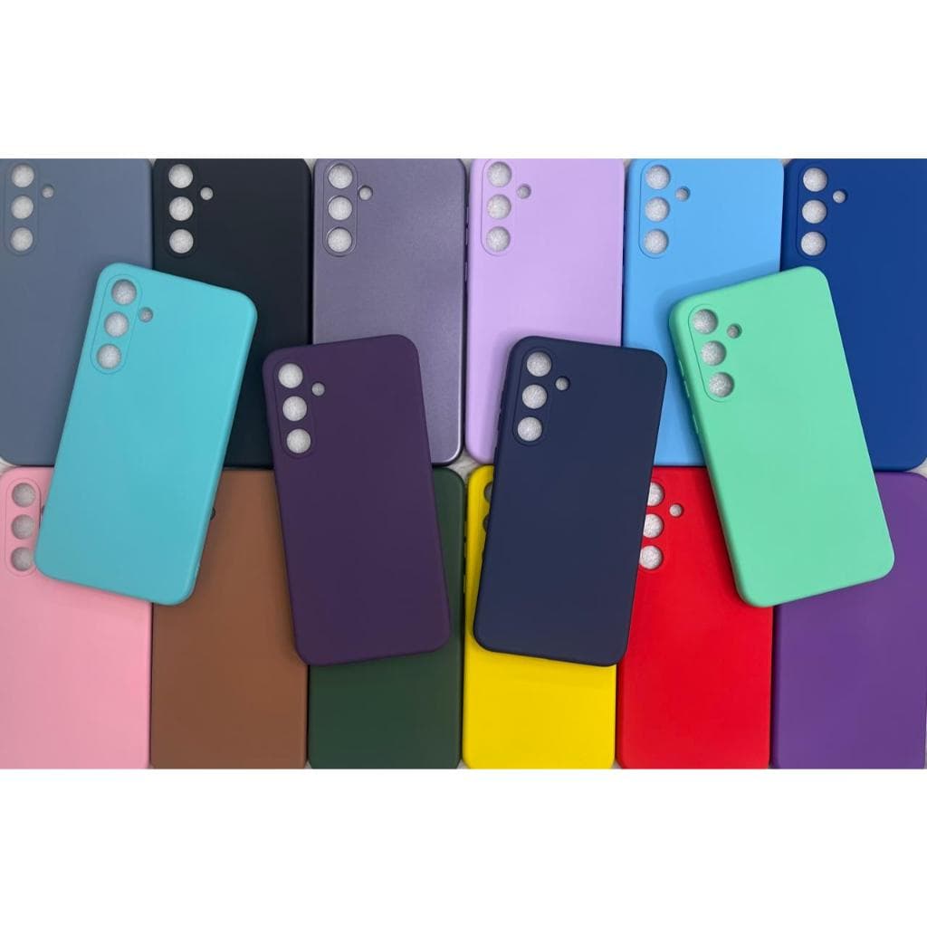 Capa Capinha Para Samsung A35 5G Silicone Aveludado Pelicula Case