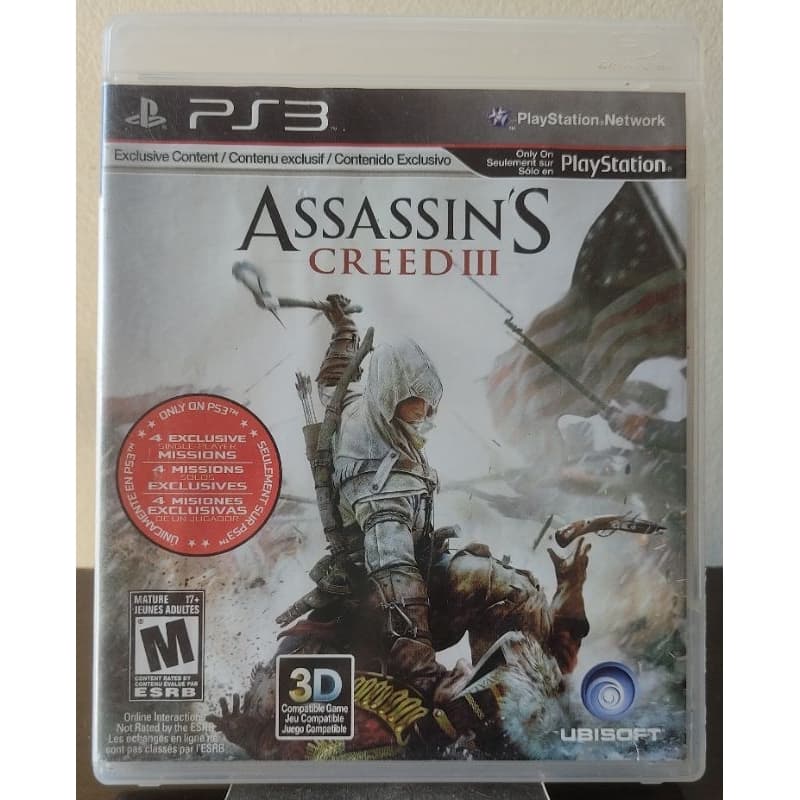 assassin's creed 3 ps3 original