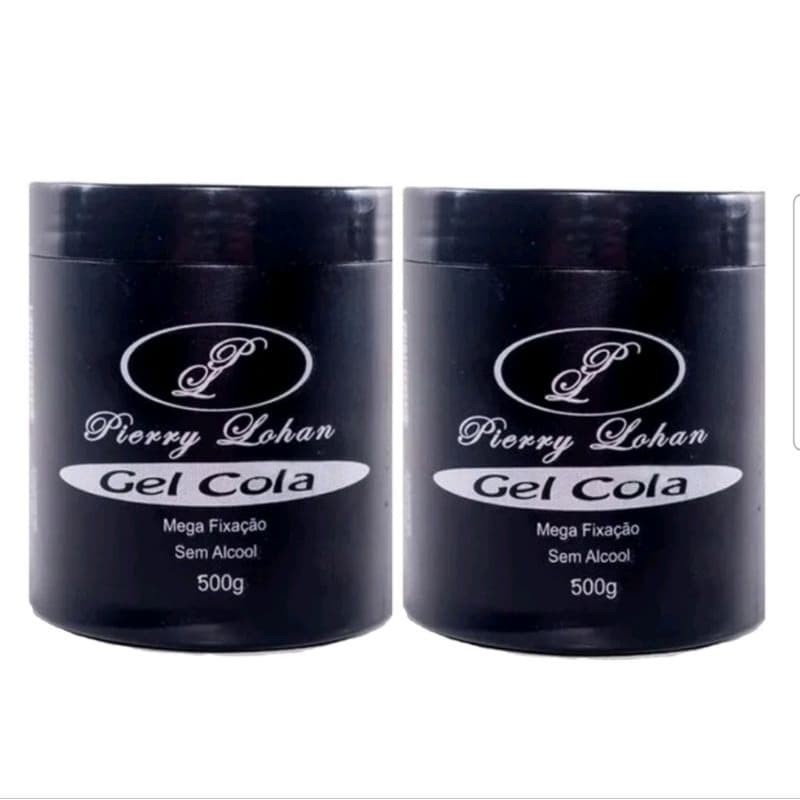Gel Para Cabelo Cola Pierry Lohan kit 2 unidades de 500g cada