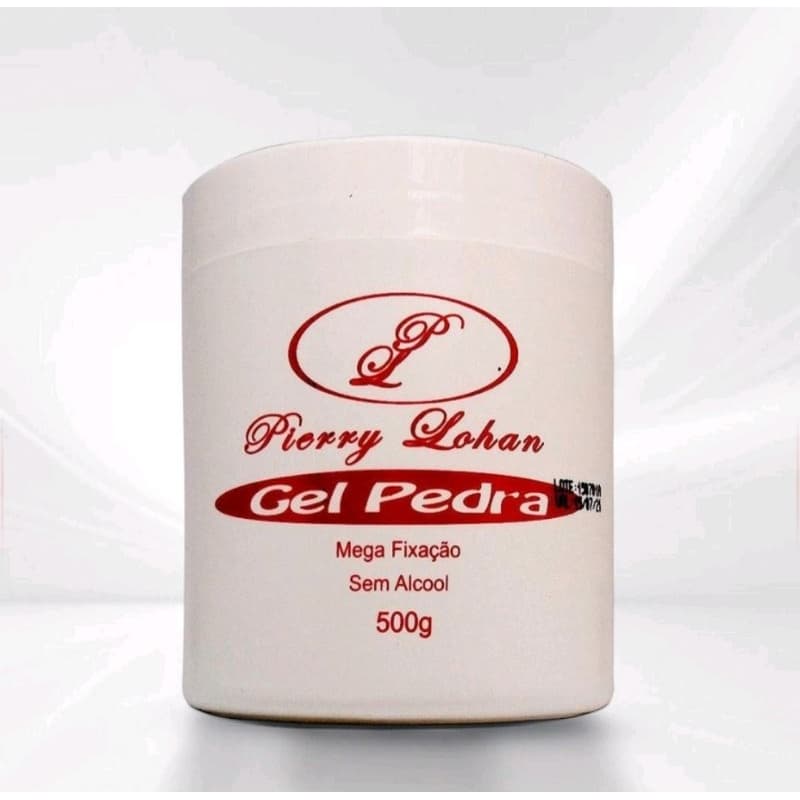 Gel Para Cabelo Pierry Lohan Pedra Kit 6 unidades de 500g cada
