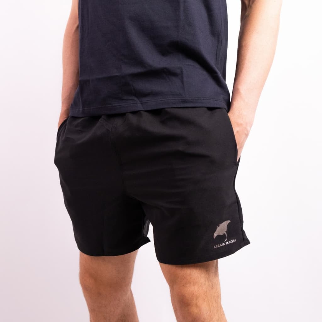 Short Masculino com Elastano Mauricinho Academia Esporte Treino Bermuda Praia Básico Liso