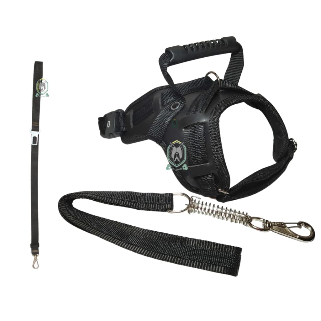 Peitoral Para Cachorro + Cinto De Segurança Para Viagens Coleira Reforçada e regulável husky chow