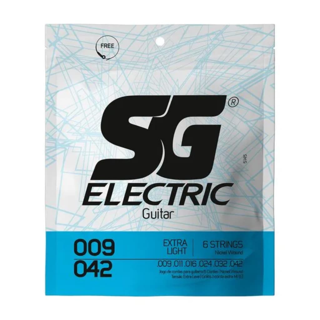 Encordoamento Guitarra SG 0.09