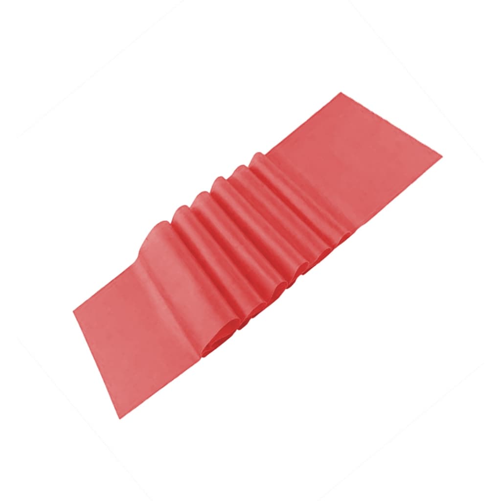 FAIXA ELÁSTICA PARA EXERCICIOS DE PILATES YOGA FUNCIONAL AEROBICO VERMELHO