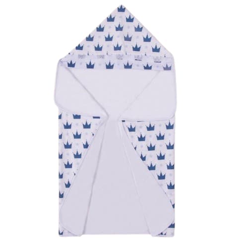 Toalha de banho para bebê com capuz estampada flanelada menino e menina maternidade