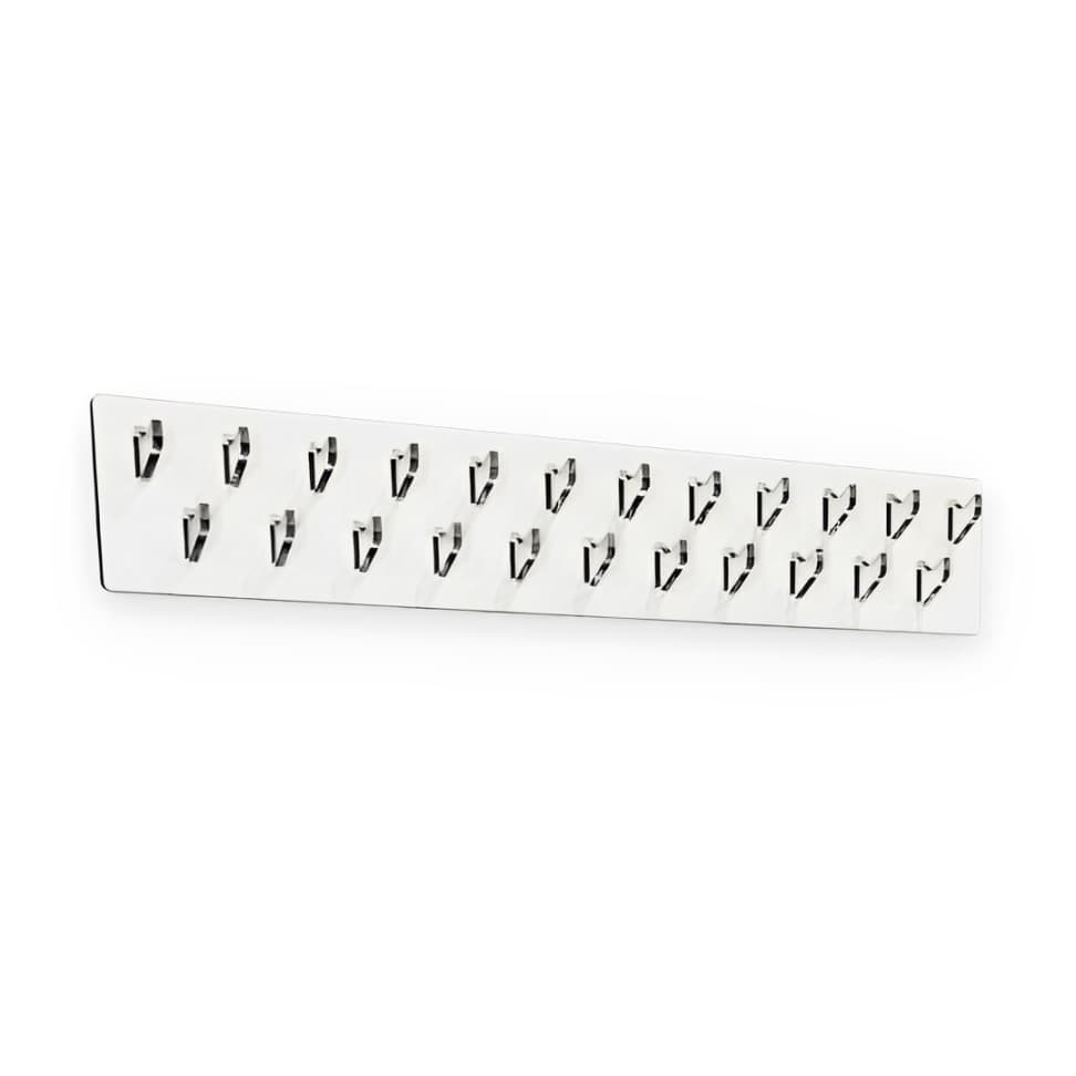 Organizador joias pulseiras colares luxo de parede branco O ORIGINAL