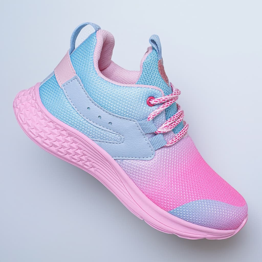 Tenis Infantil Menina Colorido Confortavel Blogueirinha Leve e Macio