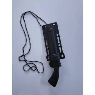 Mini Faca Colar Columbia Serrilhado Formato de Revolver 1269