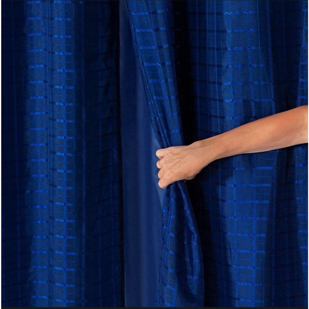 Cortina Blackout PVC com Tecido Voil 2,00 m x 1,40 m Decoração