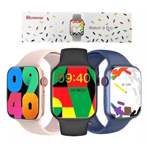 Relógio Inteligente Smartwatch IWO W29 Pro Serie 9 / 47mm  Bluetooth Chamada Redes Sociais ECG Sempre On Display NFC Siri Call Wireless Charging