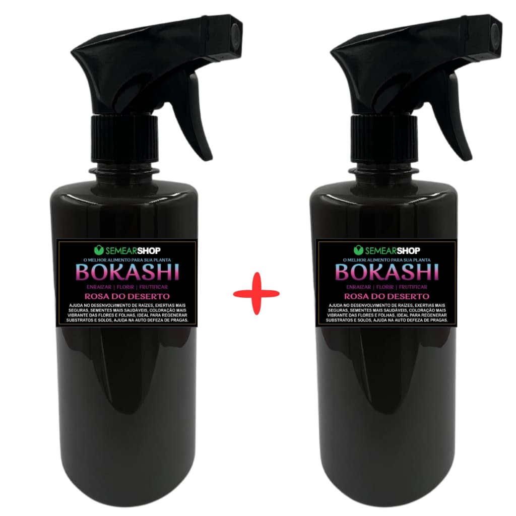 Bokashi para Rosa do Deserto Bio Fertilizante Pronto para Uso 1 litro