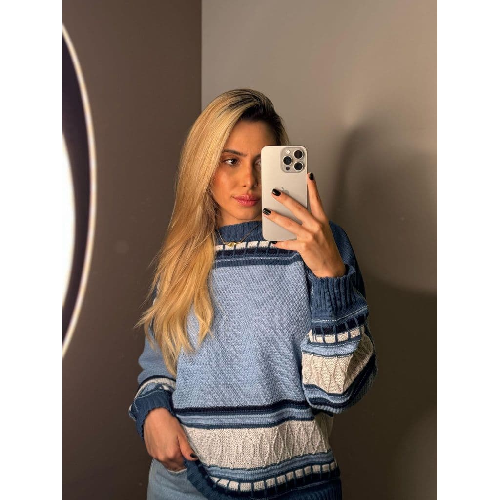 Blusa Tricô Feminina.