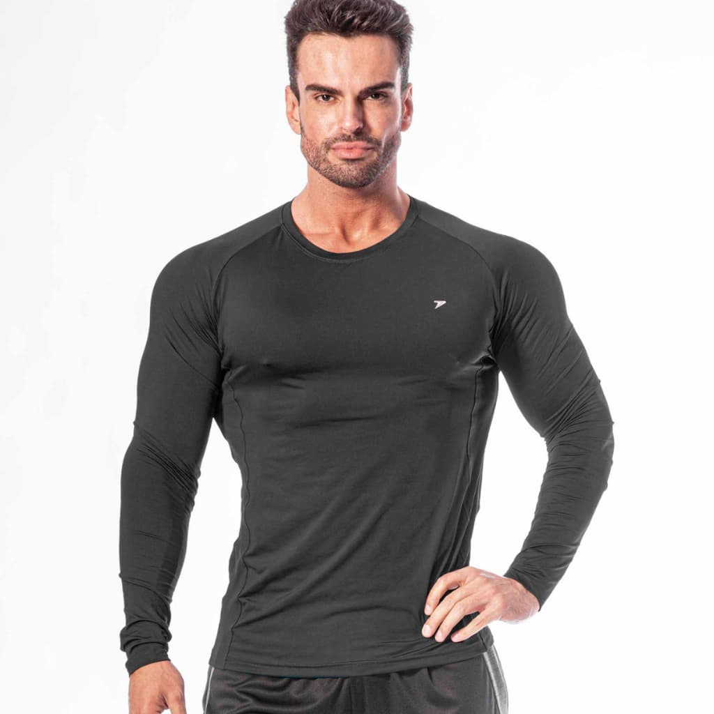 Camisa Térmica Manga Longa Skin Basic Corrida Unissex Poker Original