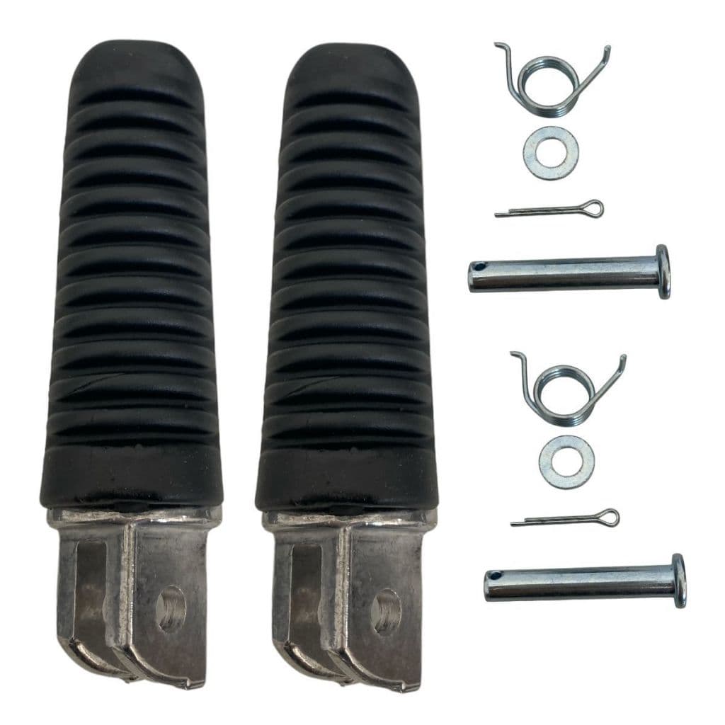 Par Pedaleira Dianteira  Para Moto Yamaha Fazer 250/XJ6/ MT03/MT07