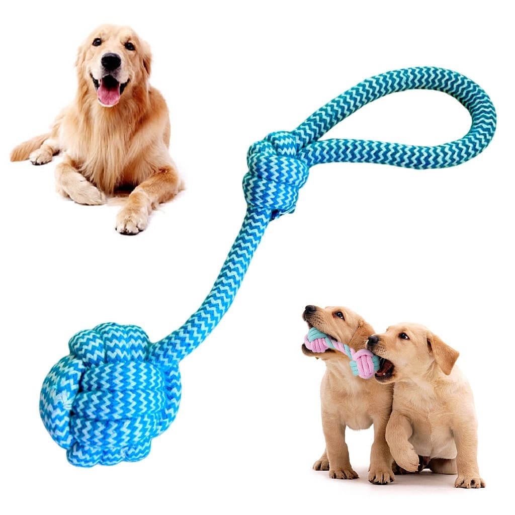 Brinquedo Pet Corda Resistente Interativo para Cachorro Cães Fortes Brinquedo Pet mordedor