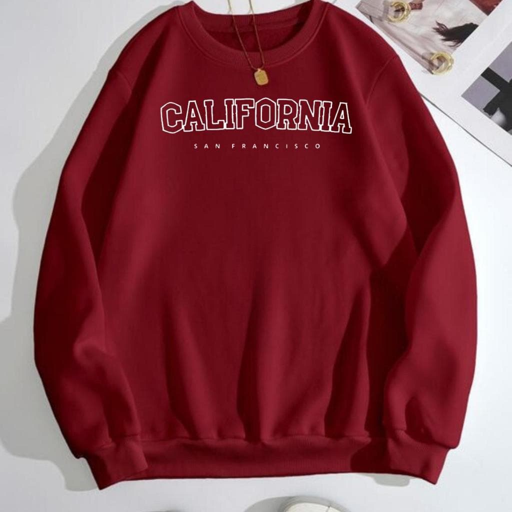 moletom feminino blusa de frio Gola Careca casaco frio moletom masculino