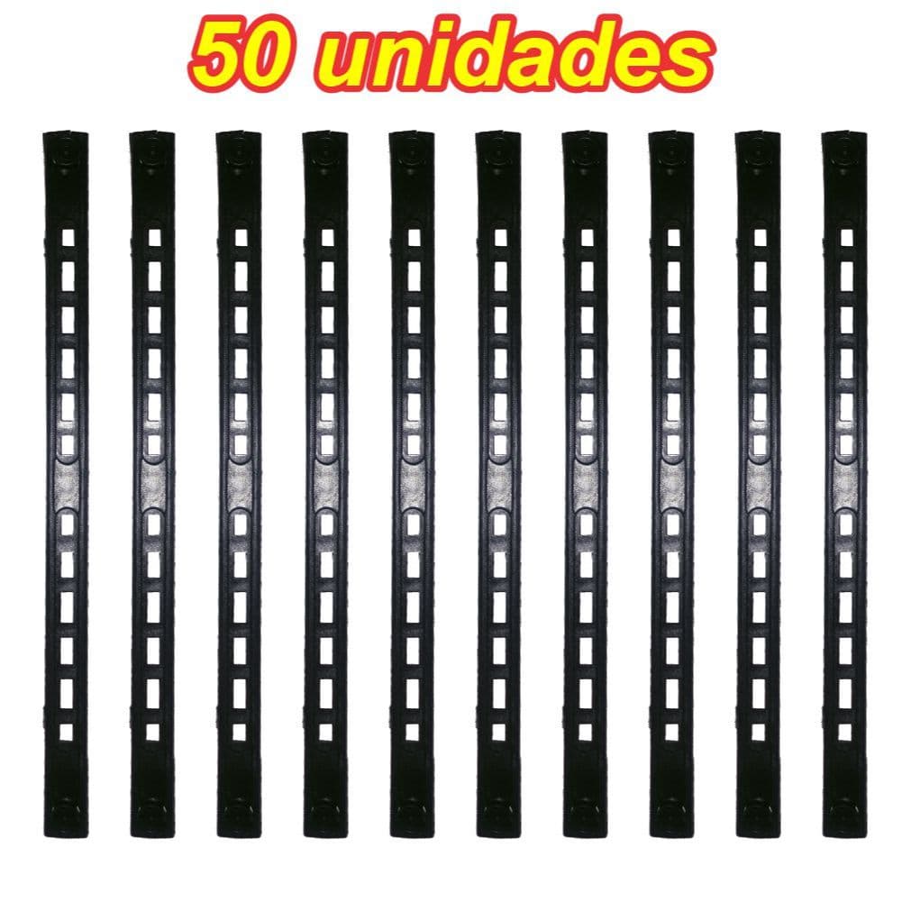 Kit 50un Enrolador de Linha 19cm para Vara telescópica Vara de Mão