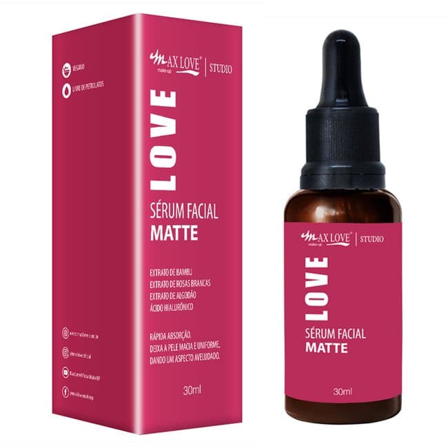 Sérum Facial Matte - Max Love (VAL 10/26)
