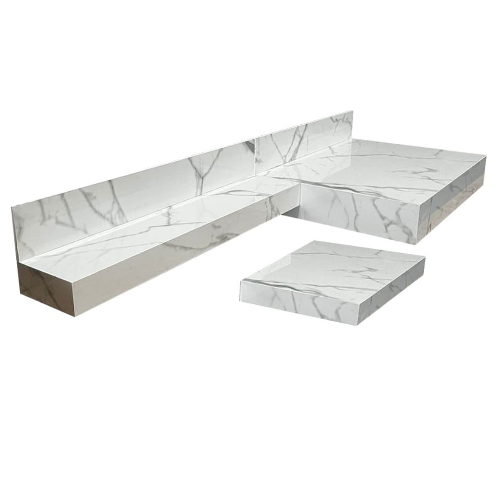 KIT Bancada + Prateleira + Extensor 100% Porcelanato Super Oferta Envio Rápido