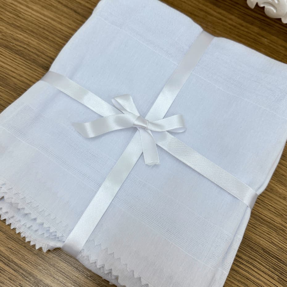 Kit 5 10 15 Fraldas Pinte e Borde Lisas Dupla Camada Branca Luxo Bebe Personalizar Tamanho 70x70cm