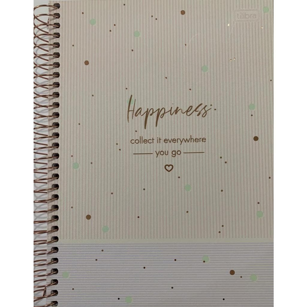 Caderno Capa Dura Colegial Soho 1m 80f Tilibra