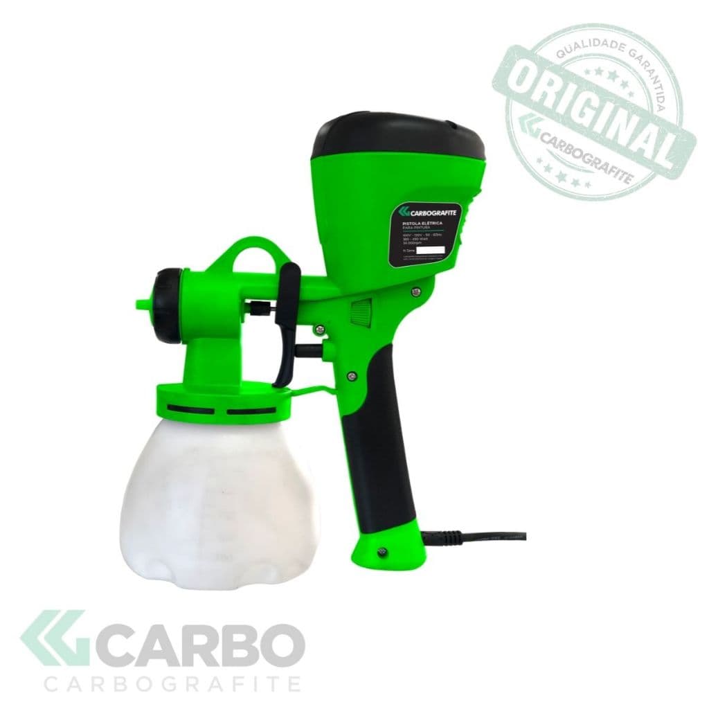 PISTOLA ELÉTRICA PARA PINTURA CARBOGRAFITE 110V